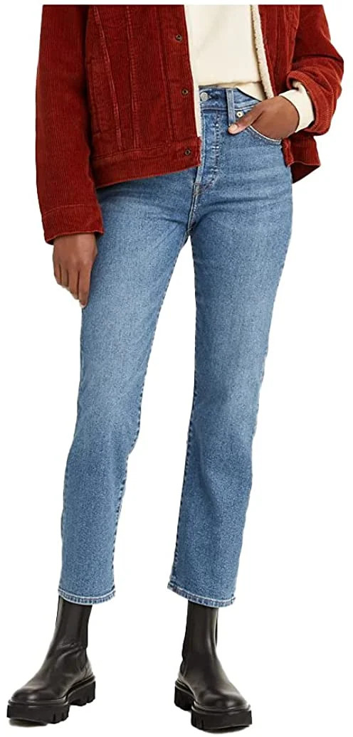 Levi's Original Red Tab Women's Wedgie Straight Jeans | Walmart (US)