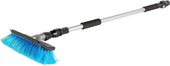 Camco 43633, RV Flow-Through Wash Brush | Features an Adjustable Handle, a Standard Garden Hose C... | Amazon (US)