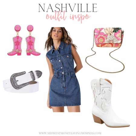 Nashville Outfit Inspo

Denim dress  cowboy boots  belt  earrings  purse  spring outfit  country concert outfit  summer outfit 

#LTKstyletip #LTKSeasonal #LTKfindsunder100