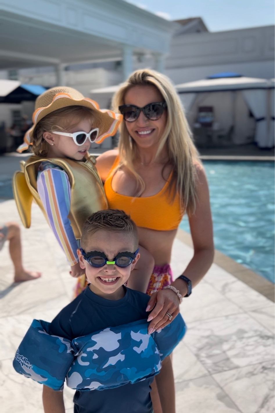 Family getaway travel pool vacation 
Kids swim mom bathing suit swimsuit crochet coverup 

#LTKkids #LTKswim #LTKtravel