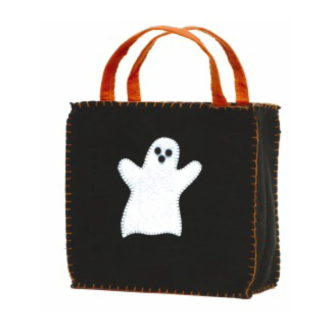 Groovy Holidays Ghost Trick or Treat Bag | JoJo Mommy