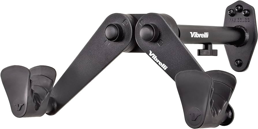 Vibrelli Bike Wall Mount - Horizontal Storage Rack for Hanging Bicycles in Garage - Adjustable Bi... | Amazon (US)