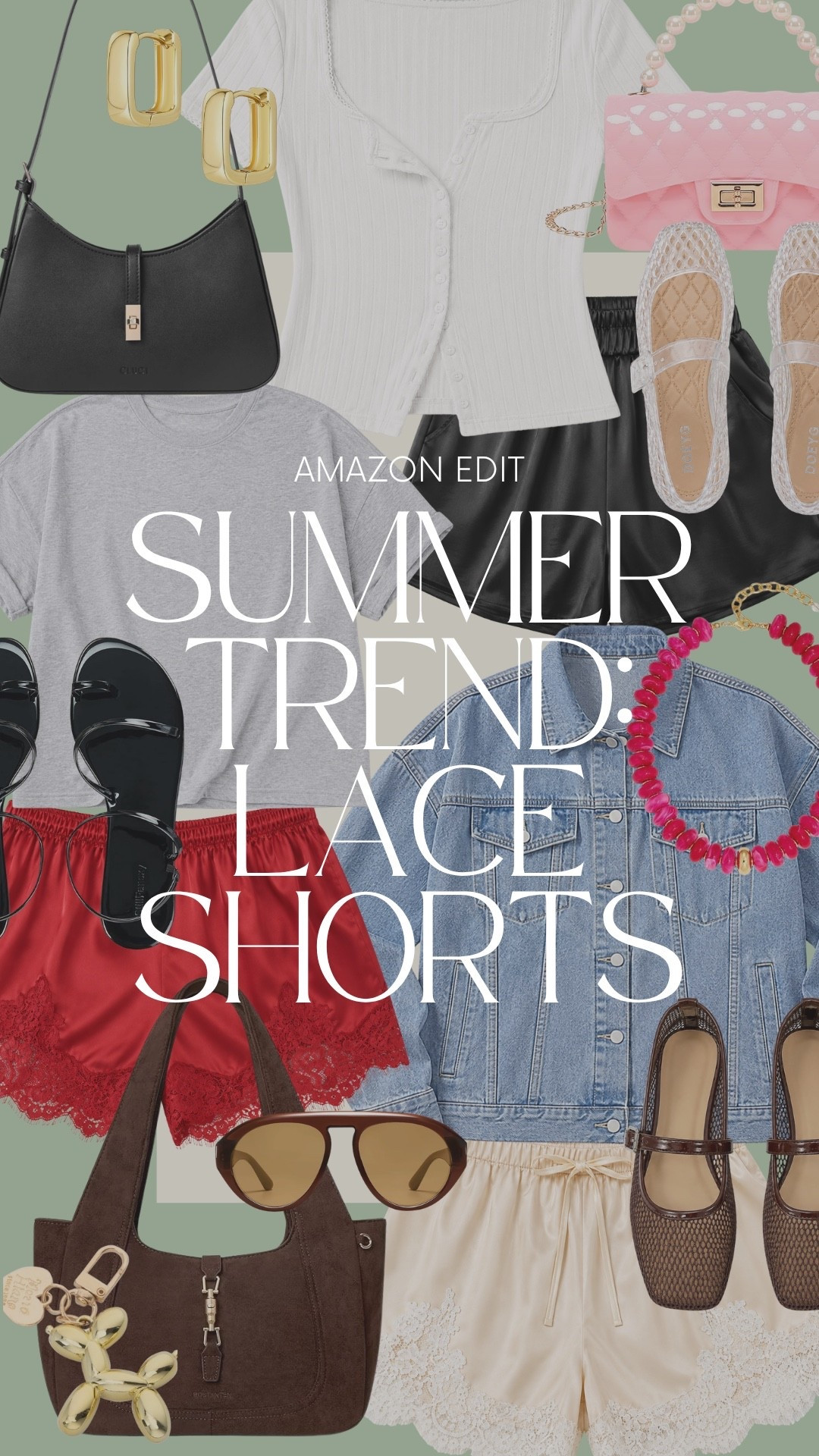Lace shorts are in this summer & I’ve found the cutest pieces to go with them!

#LTKootd #LTKgrwm #LTKdayinmylife