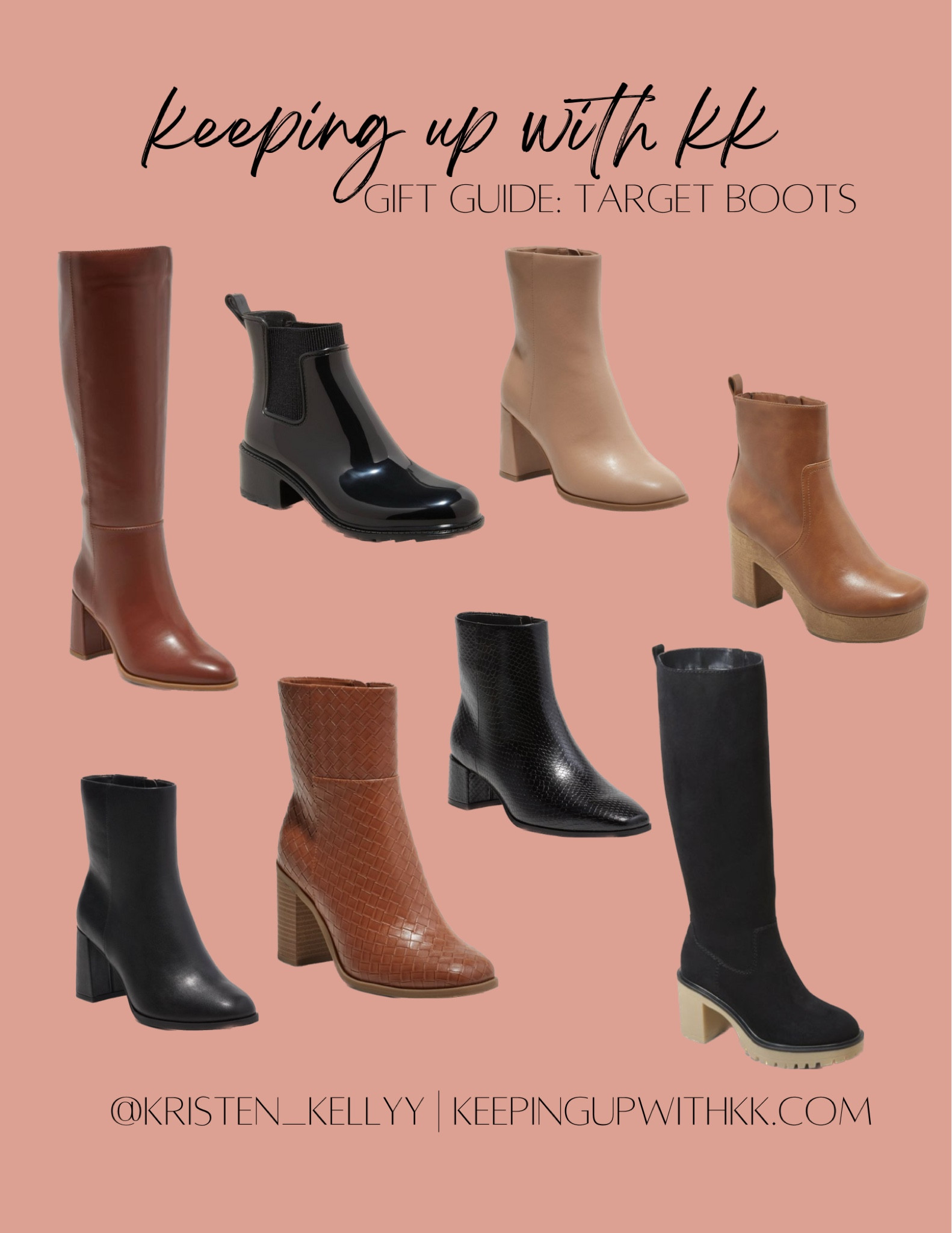 loving these boots from target, all on sale & 30% off right now! perfect to pair with thanksgiving outfits or wrapping under the tree! 

#LTKshoecrush #LTKsalealert #LTKHoliday