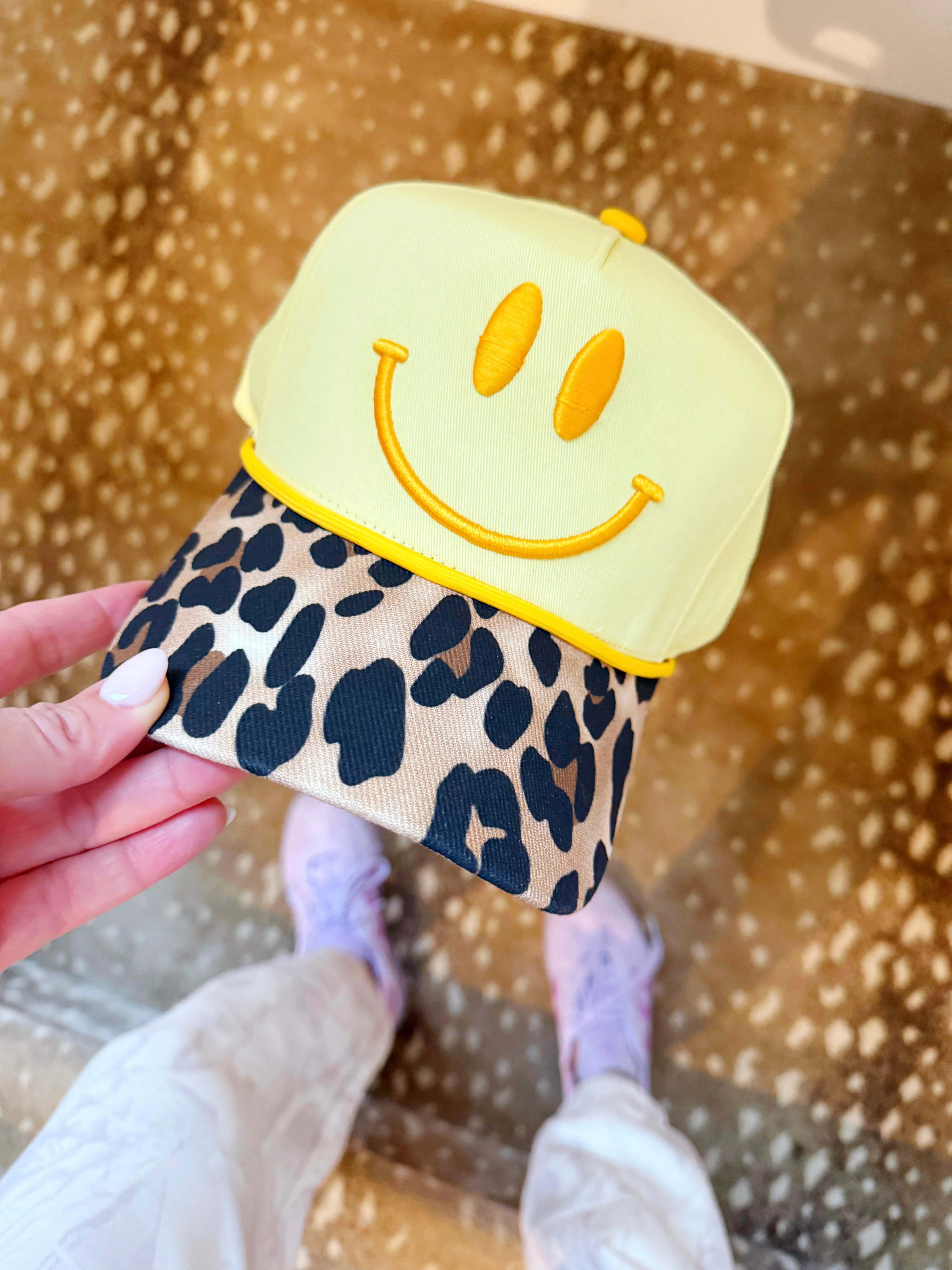 Fill the World with Sunshine Smiley Hat | Poppy & Pine