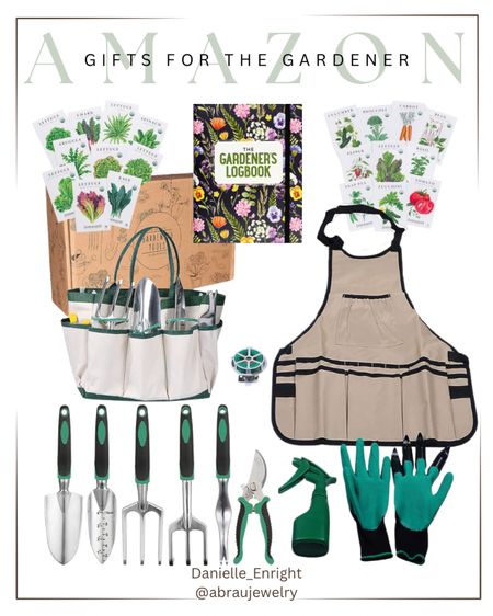 Curated Gifts for the Gardener 🪴 

I love that this gardening tote comes with all of these gardening tools and apron. I would use the tote as the gift bag and add some organic seeds and a book to make it more personalized. Add some tissue paper and ribbon and you have a beautiful gift 🎁 

🏷️ gifts for him , gifts for her , gardening , Christmas gifts under $50 , holiday gifts 

#LTKHoliday #LTKitbag #LTKGiftGuide