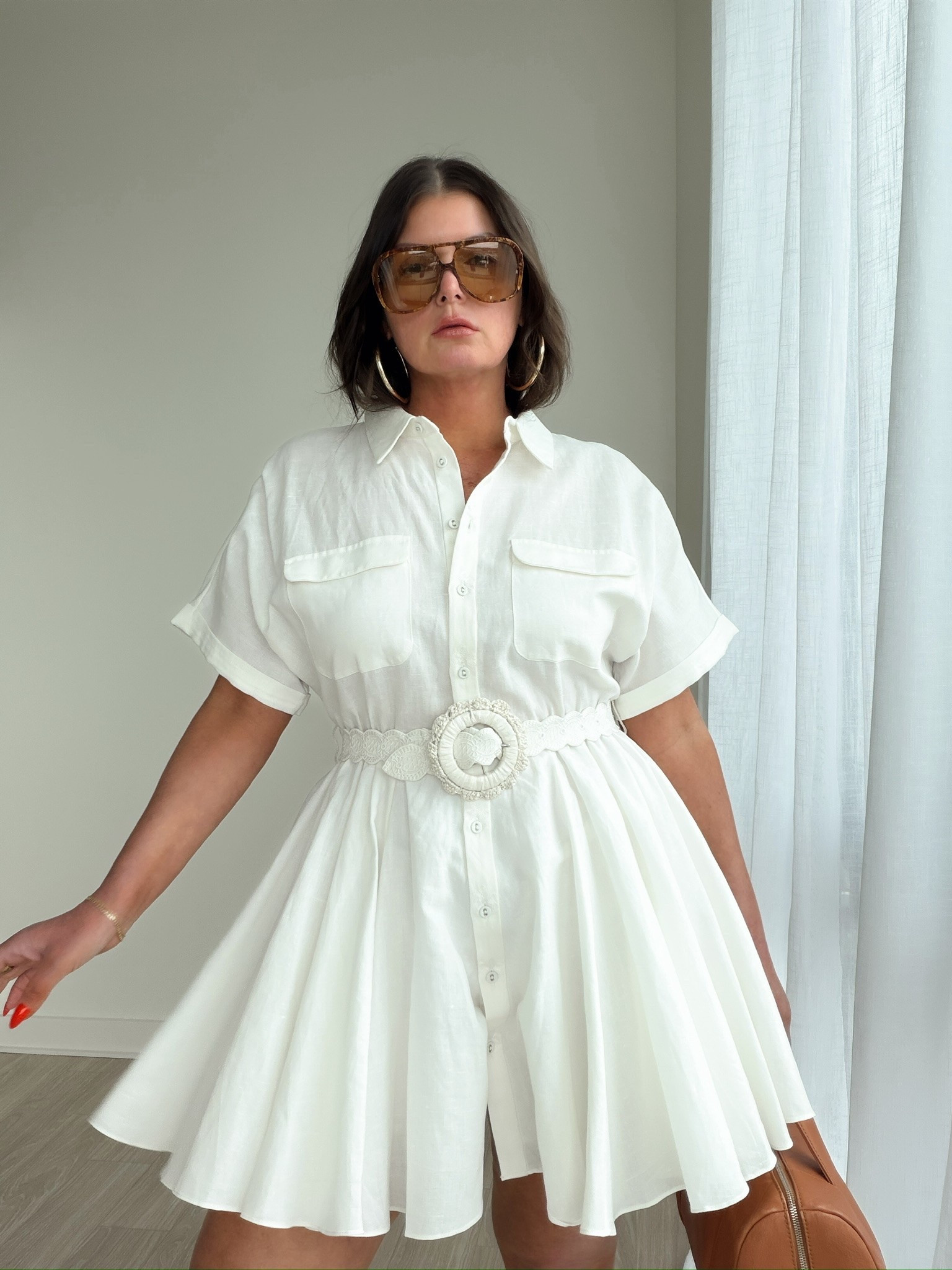 Belted, summer dress

#LTKootd #LTKSeasonal