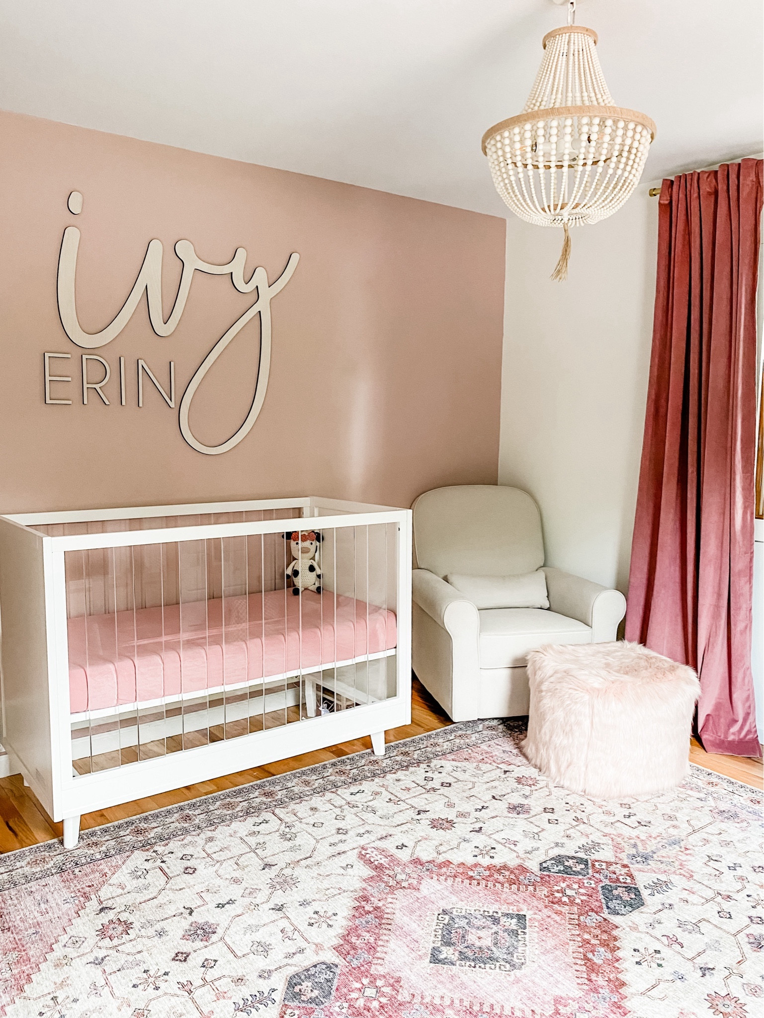 Name sign, acrylic crib, baby girl nursery, room decor 

#LTKCyberWeek #LTKhome #LTKbaby
