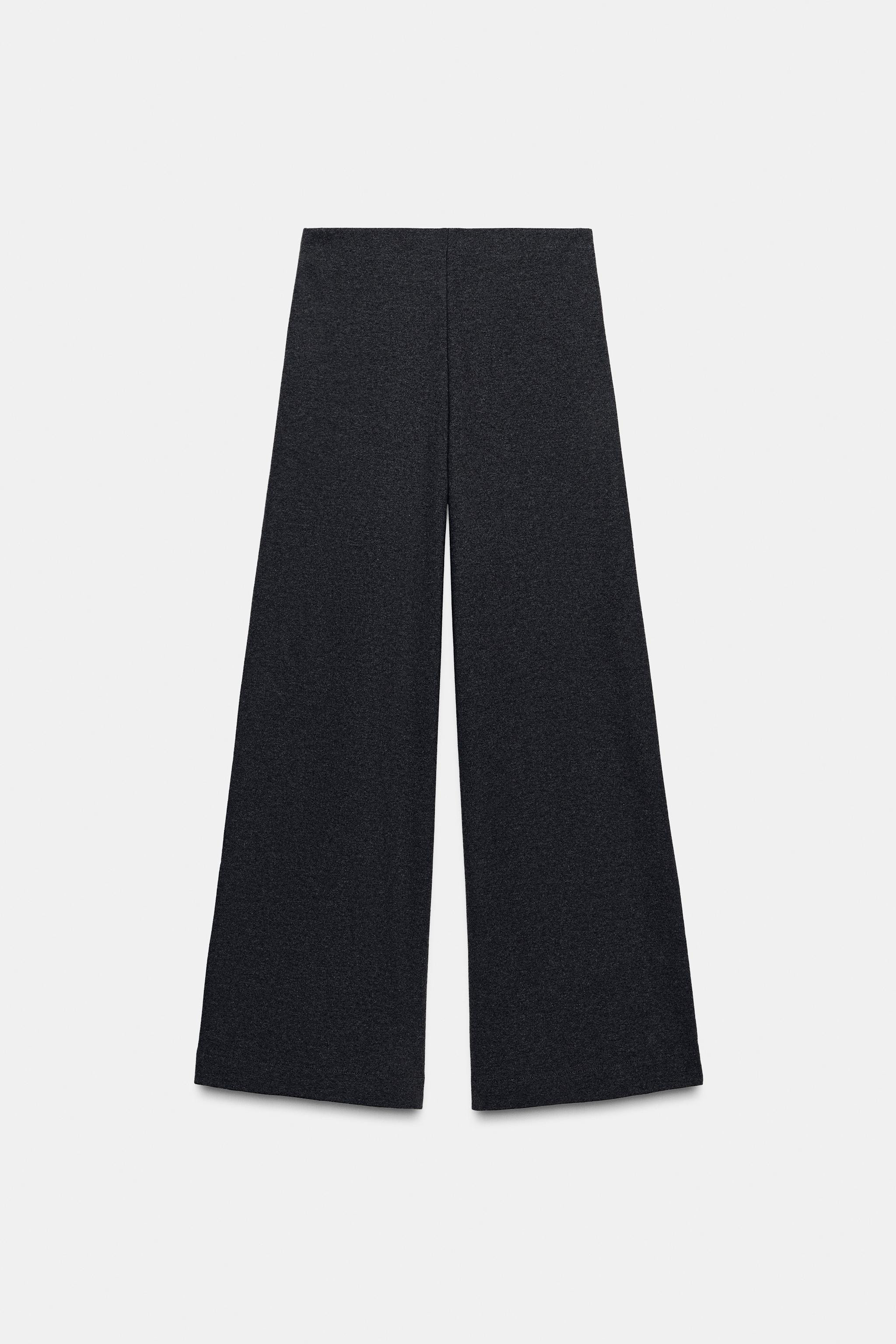 SOFT STRAIGHT-LEG TROUSERS | Zara UK
