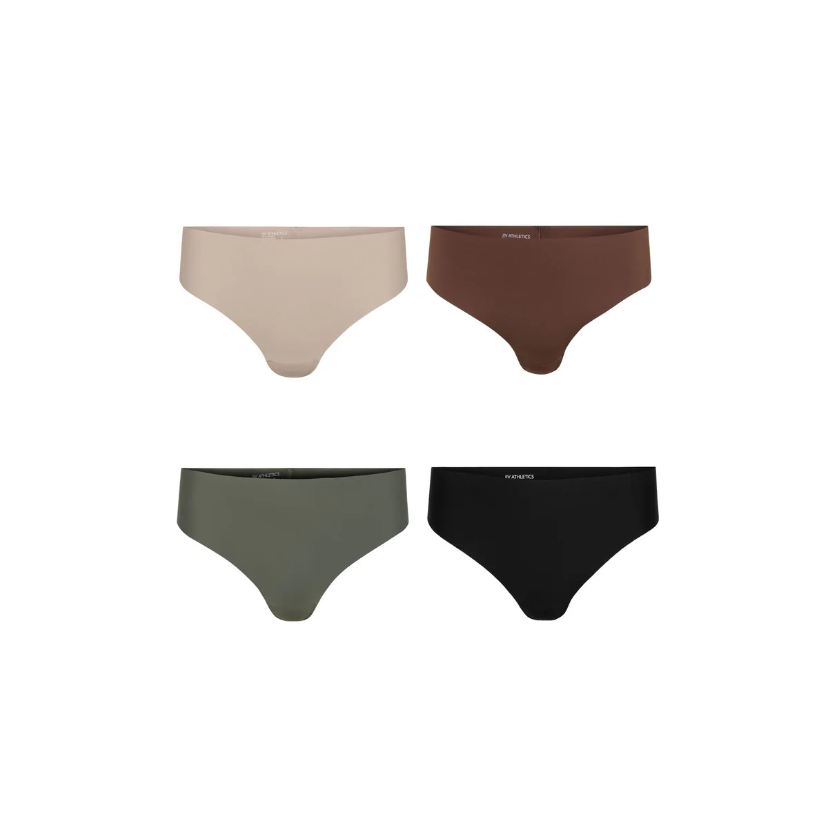 High Rise Bundle - Pack of 4 | JIV ATHLETICS