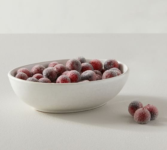 Faux Sugared Cranberry Vase Filler | Pottery Barn (US)