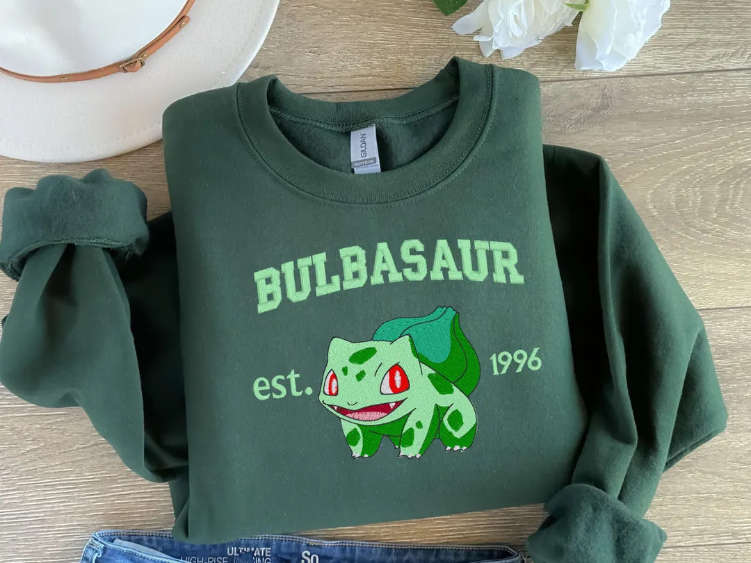 Anime Embroidered Sweatshirts. Child, Adult and Toddler Sizes Available. - Etsy | Etsy (US)