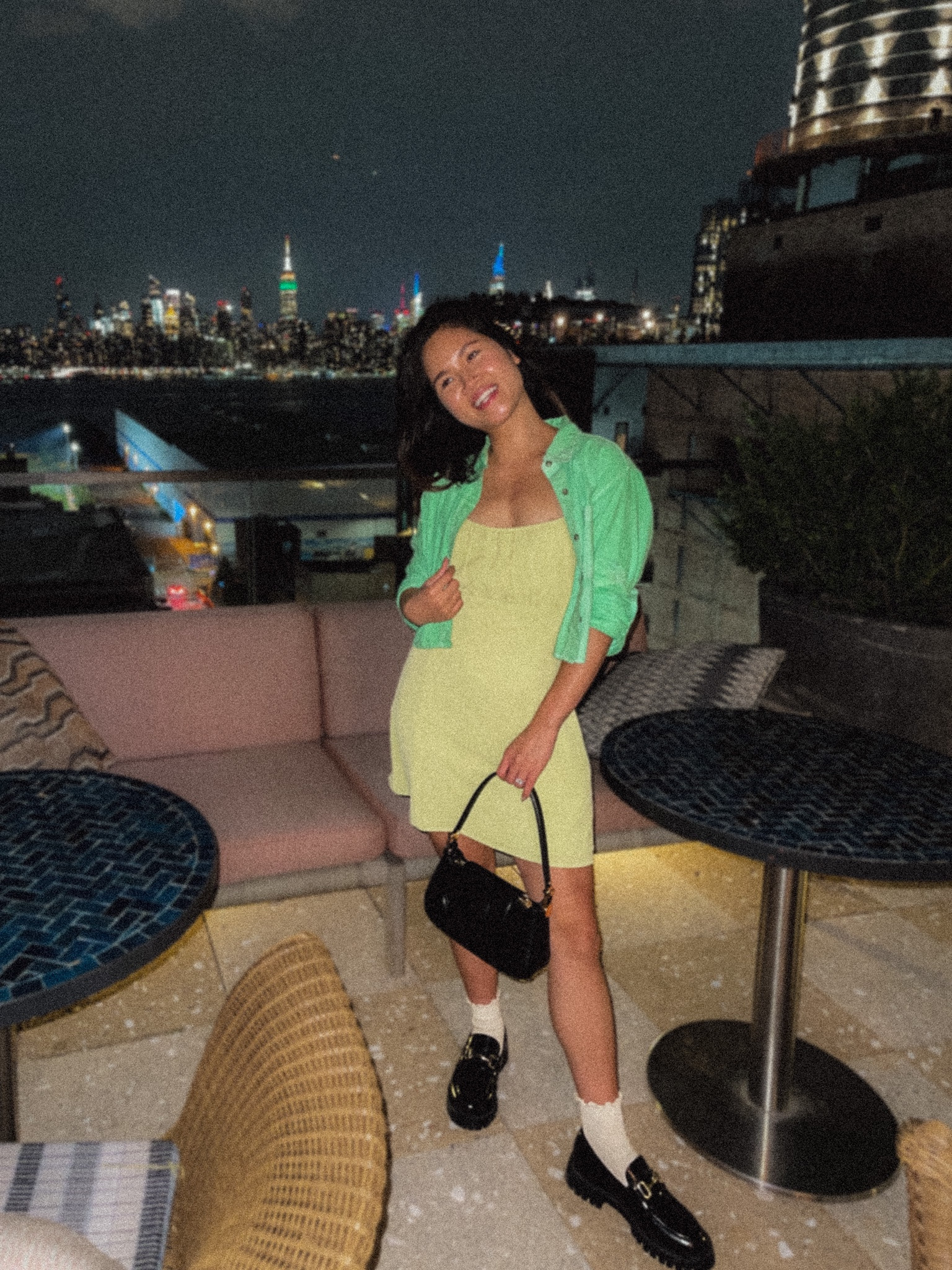 date night with this bright green mini dress from revolve and green button up from target ☘️🌿🍃🥑🌱

Stylish and chic loafers from Steve Madden!

Dinner date outfit idea, evening outfit idea, summer outfit idea, mini dress, green dress, monochromatic green outfit 



#LTKfindsunder50 #LTKstyletip #LTKshoecrush