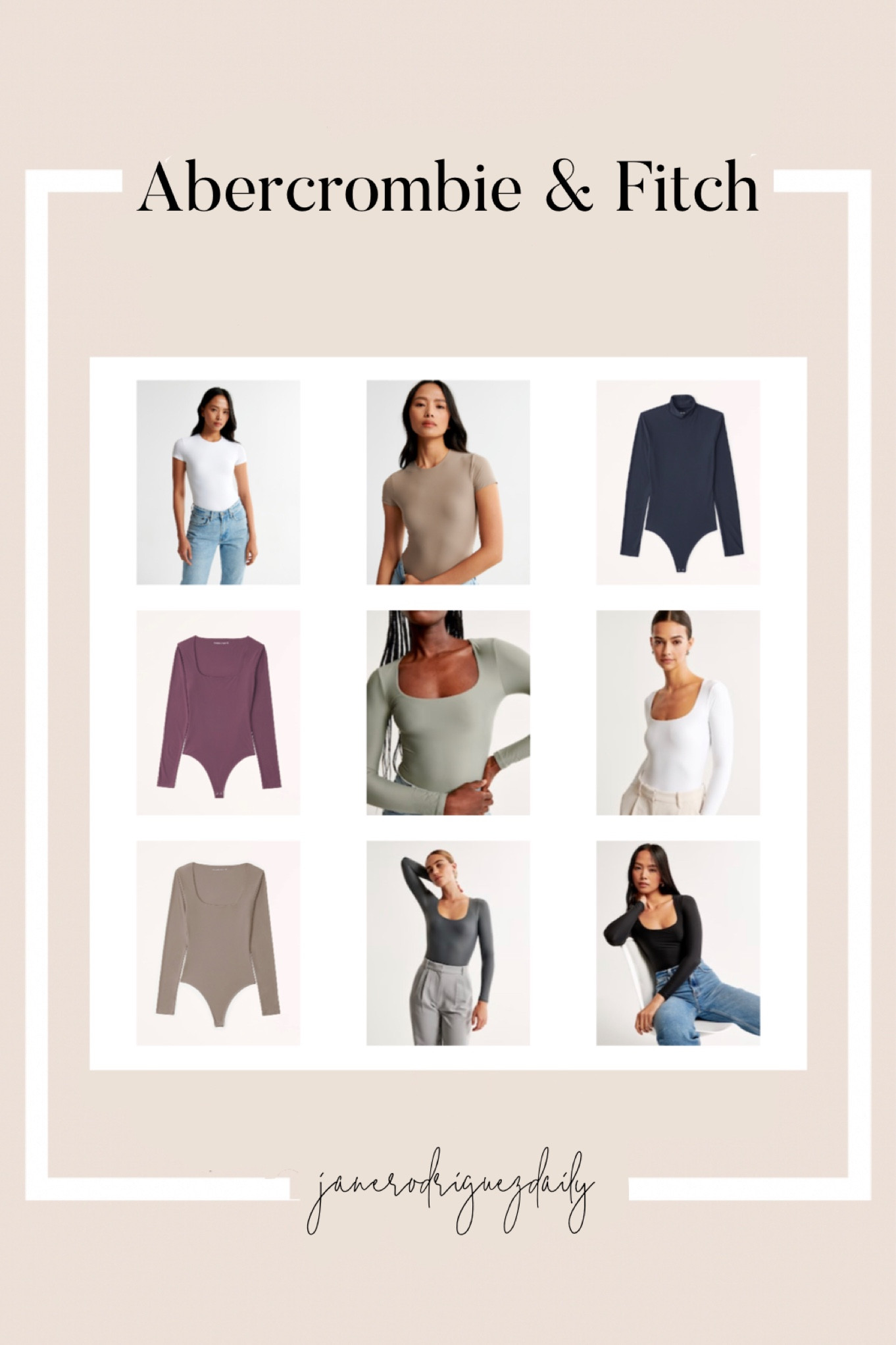 I LIVE in these Abercrombie & Fitch bodysuits 🫶🏼

#LTKsalealert #LTKunder50 #LTKstyletip