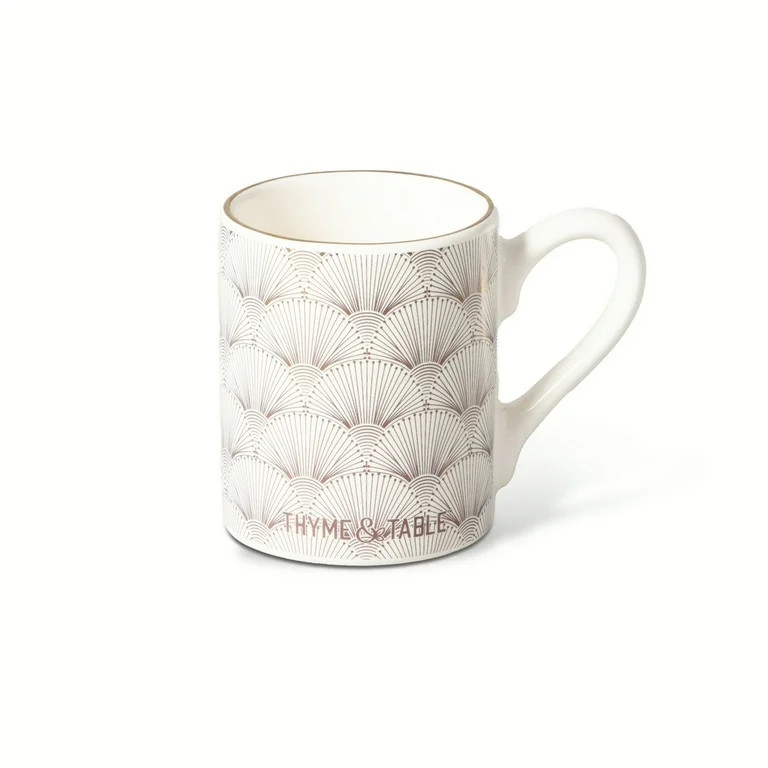 Thyme & Table Espresso Mug, Sand White | Walmart (US)