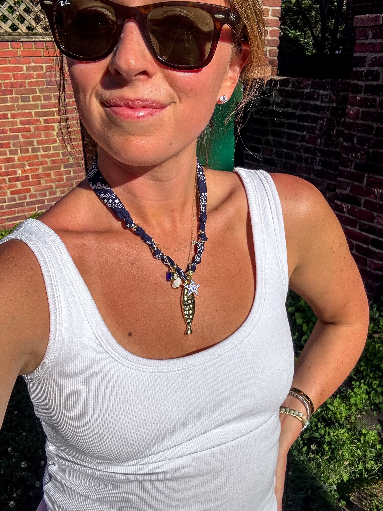 Obsessed with this bandana charm fish necklace from Amazon!

#LTKootd #LTKmomlife