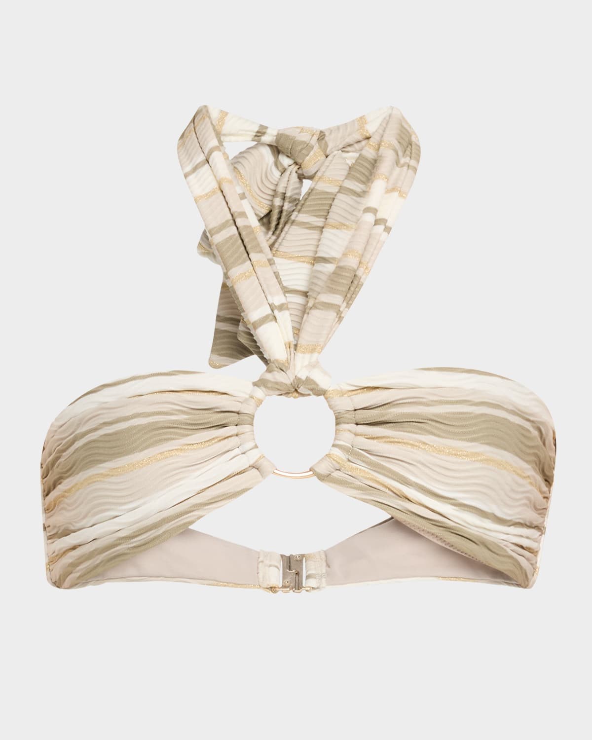 Striped Marie Bikini Top | Neiman Marcus