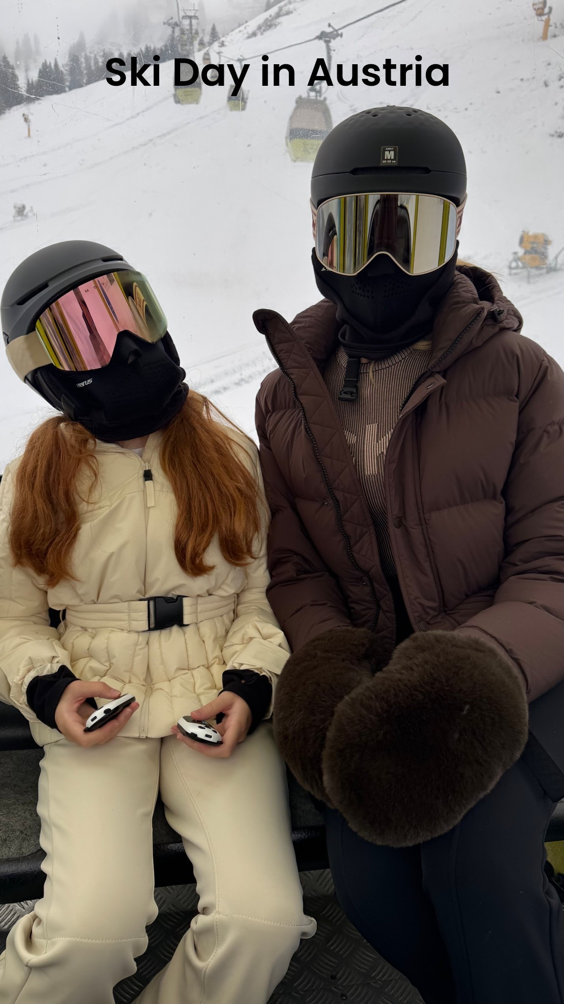 Ski outfit that we wore in Austria!
Elegant and warm, fits true to size and I’m wearing size small 
Ski outfit 
Winter outfit 
Snow outfit 
Puffer jacket 
Apres sweater 


#LTKSeasonal #LTKootd #LTKU