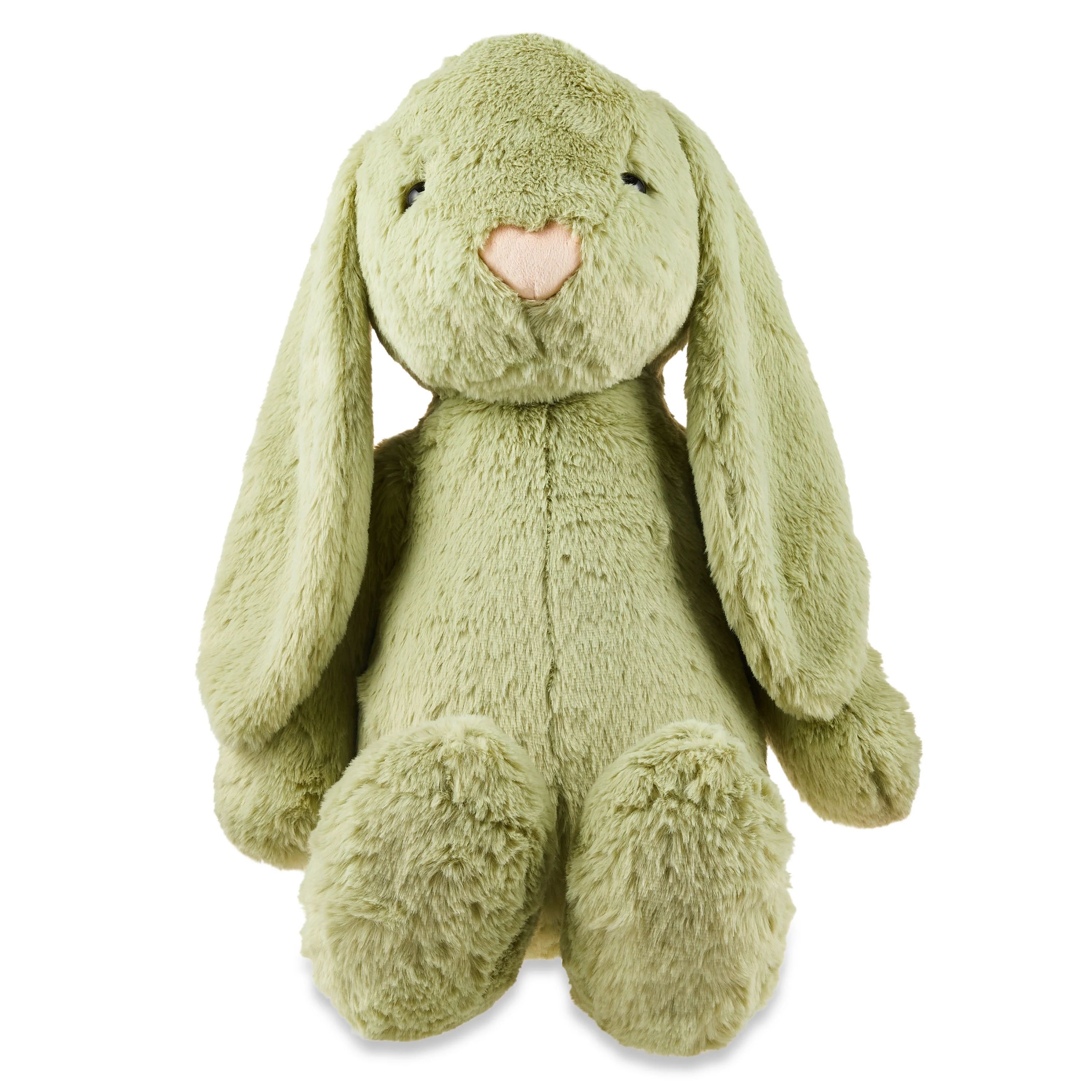 Easter Dusty Green Bunny Plush, 22 in, by Way To Celebrate - Walmart.com | Walmart (US)
