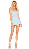 Click for more info about superdown Avery Strapless Romper in Light Blue from Revolve.com