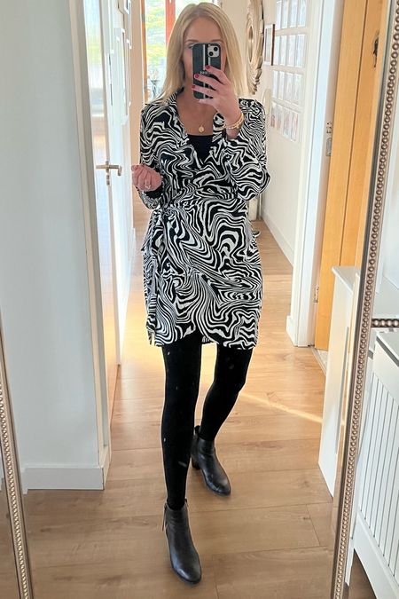 Last night’s ootd. Bought this in the River Island sale at Xmas. Sold out in the white zebra print but still available and on sale in the purple zebra print. 🦓 

#LTKeurope #LTKstyletip #LTKsalealert