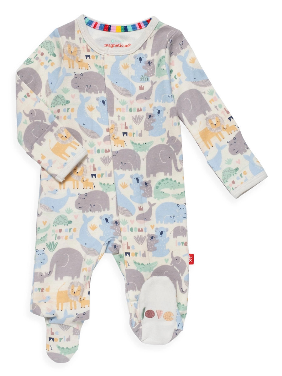 Baby's Little Loving Graphic Footie - Size Newborn | Saks Fifth Avenue