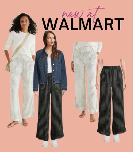 New linen pants at Walmart! 

#LTKfindsunder100 #LTKstyletip #LTKfindsunder50
