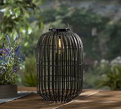 Willow Solar Lantern | Pottery Barn (US)