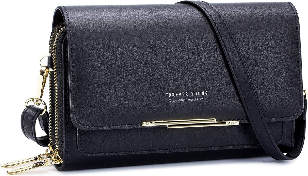 Roulens Small Crossbody Shoulder Bag for Women,Cellphone Bags Card Holder Wallet Purse and Handba... | Amazon (US)