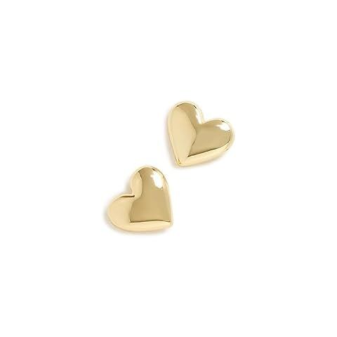 MUYAN Small Heart Stud Earrings for Women Love Heart Dainty Earrings Fashion Jewelry Gift | Amazon (US)