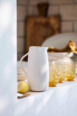 The Jasper Portuguese Stoneware Pitcher | Anthropologie (US)