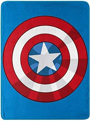 The Avengers, The Shield Micro Raschel Throw Blanket, 46" x 60" | Amazon (CA)