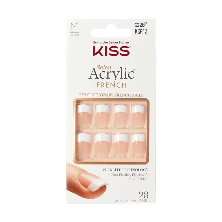 KISS Salon Acrylic French Nail Kit - Rumour Mill | Walmart (US)