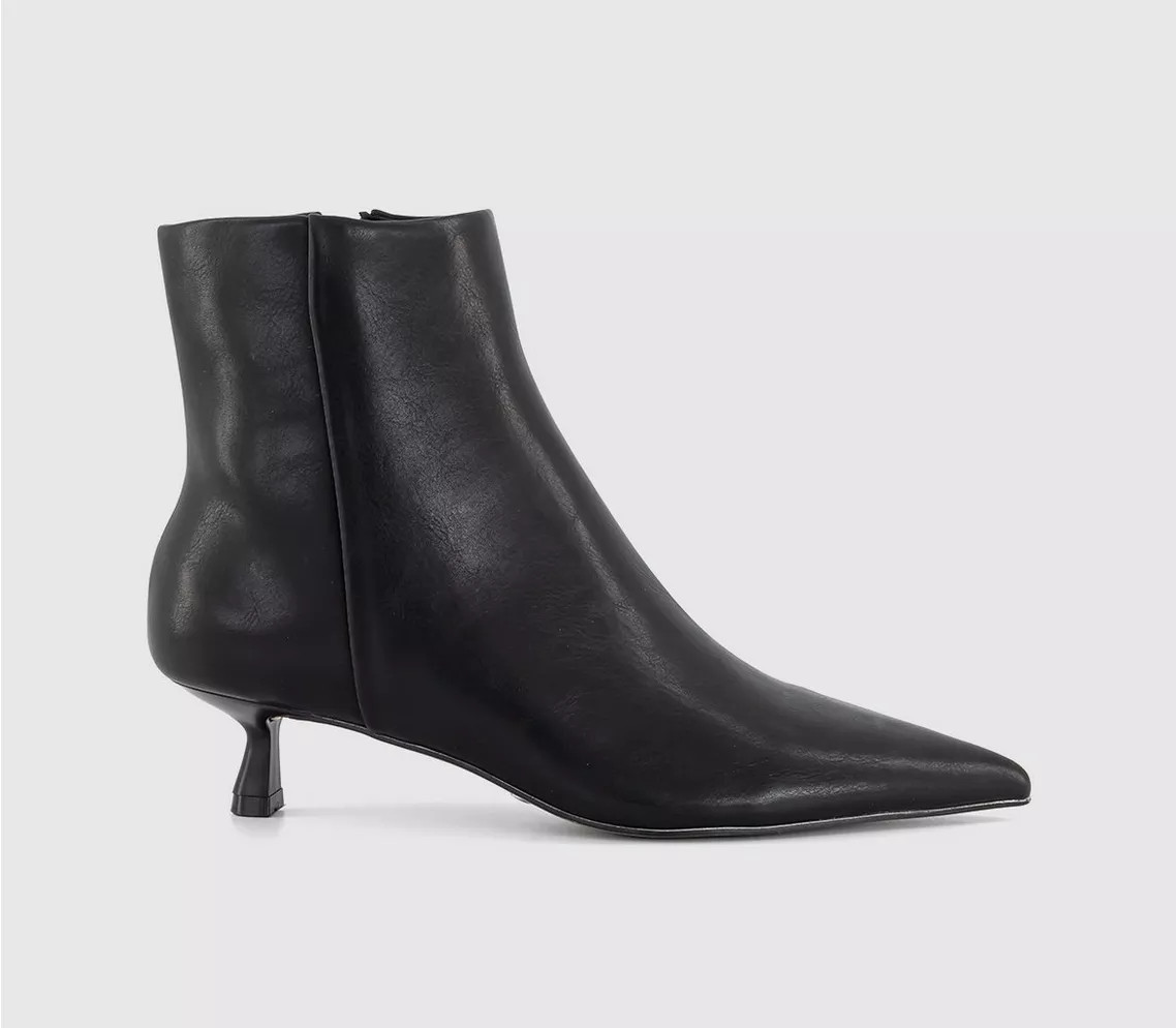 Alessia Kitten Heel Ankle Boots | Office Shoes (UK)