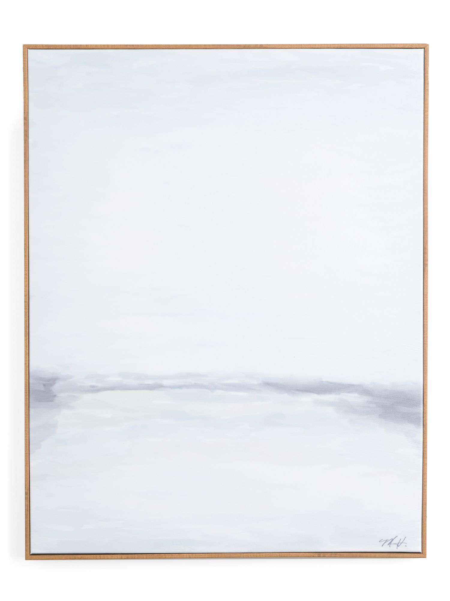 22x28 Calm Malibu Wind Walnut Framed Wall Art | Marshalls