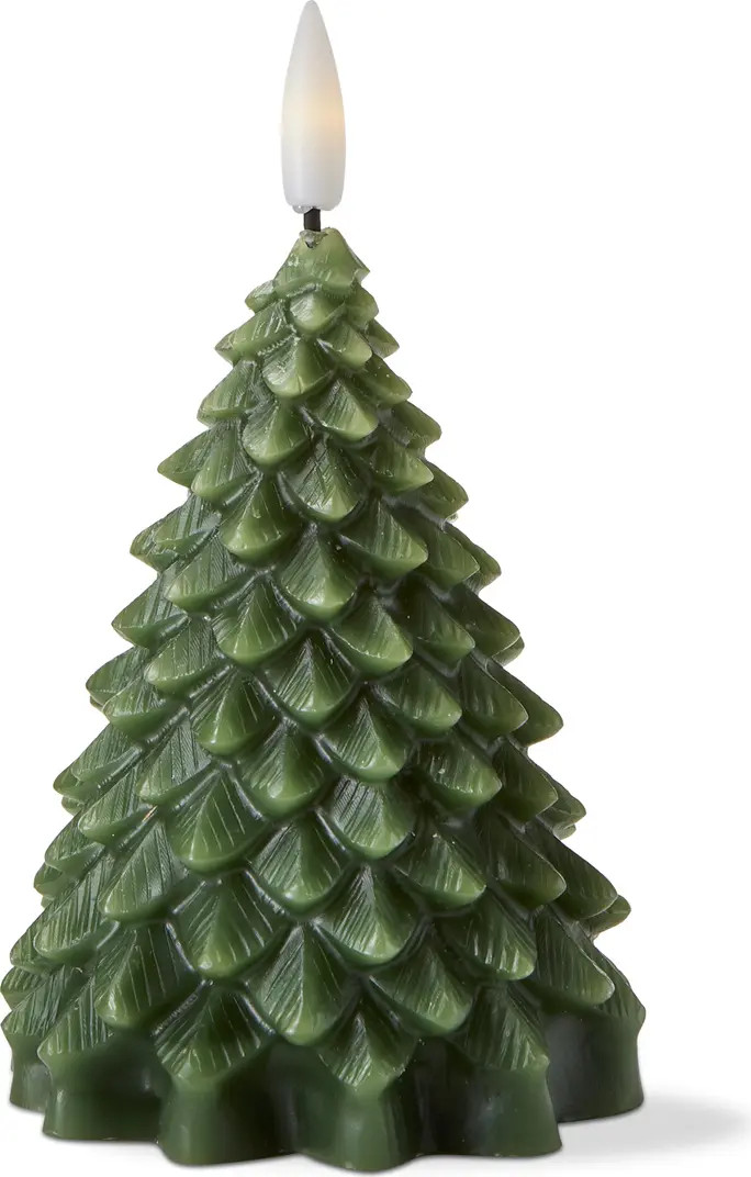 Pine Tree LED Flameless Candle - Small Christmas Decor | Nordstrom