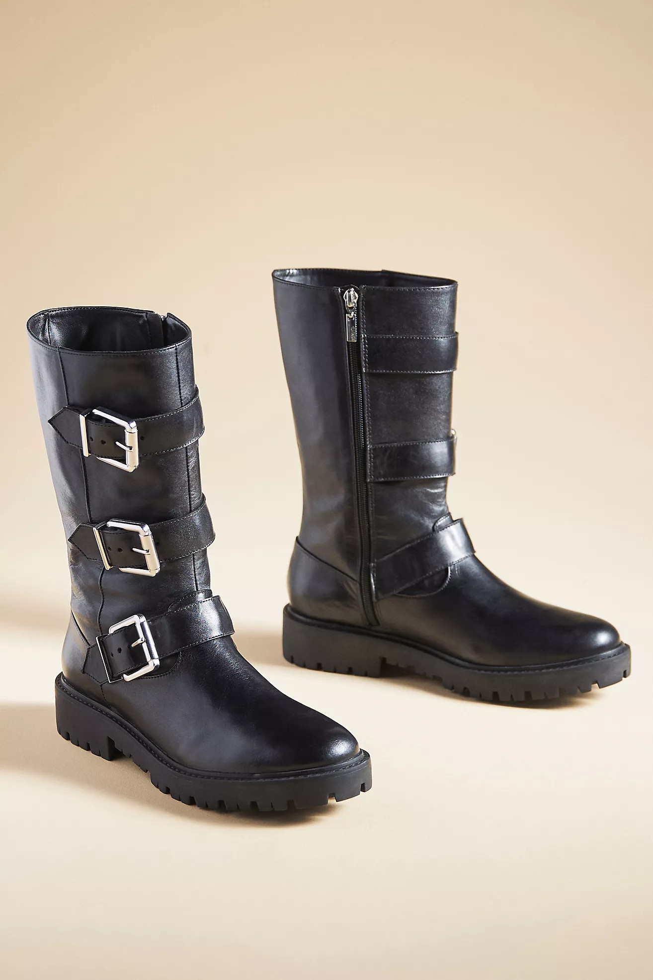 Schutz Georgina Buckle Boots | Anthropologie (US)
