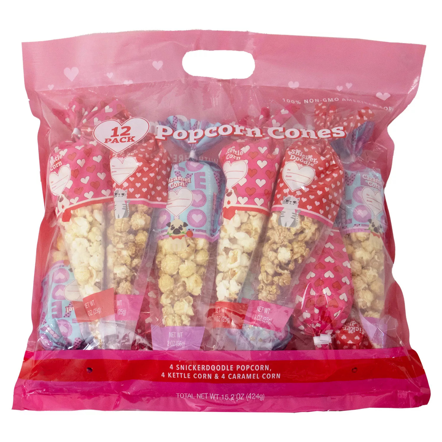 Valentine's Day Popcorn Cones, 12 pk. | Sam's Club