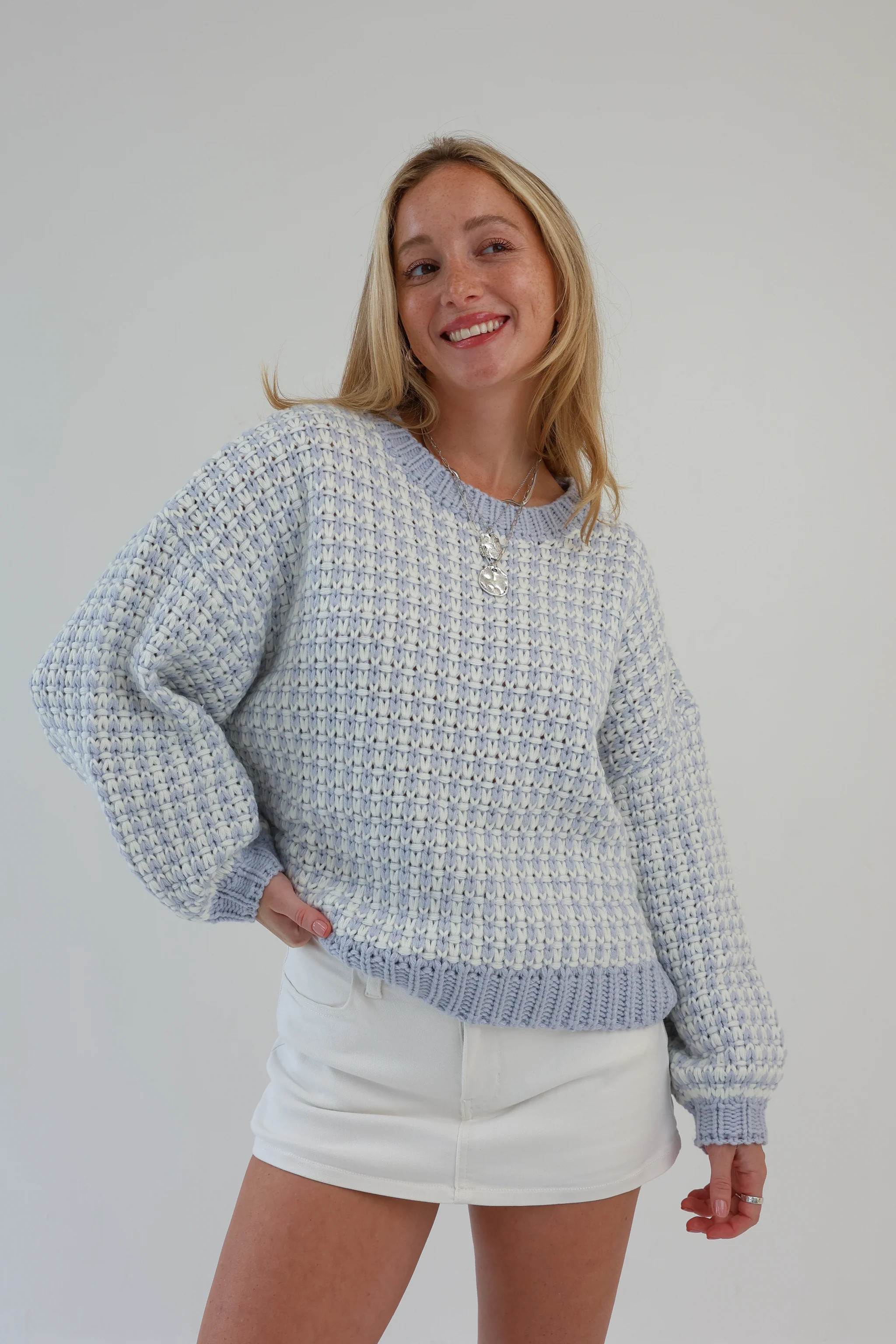 Winter Sky Sweater | Grey Bandit