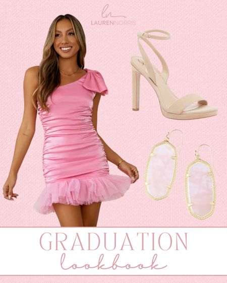 Feel fabulous in this pink graduation look! 🎓💖 

#LTKparties #LTKshoecrush