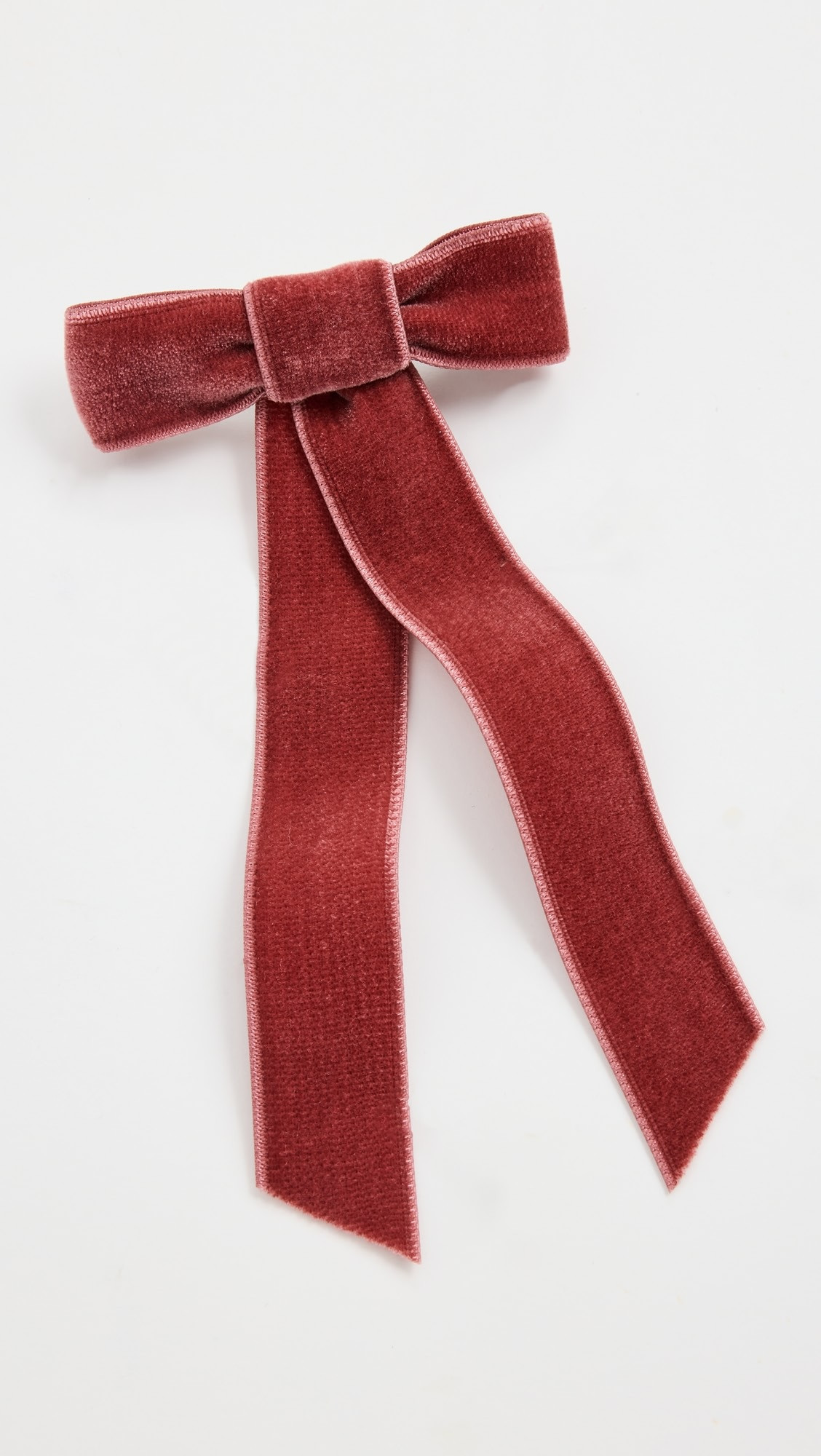 Velvet Bow Barrette | Shopbop