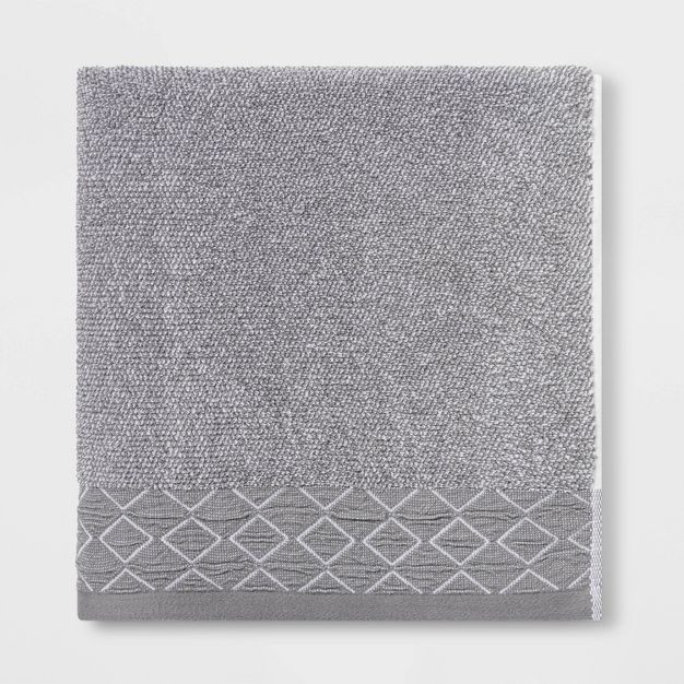 Diamond Band Terry Bath Towel - Threshold™ | Target
