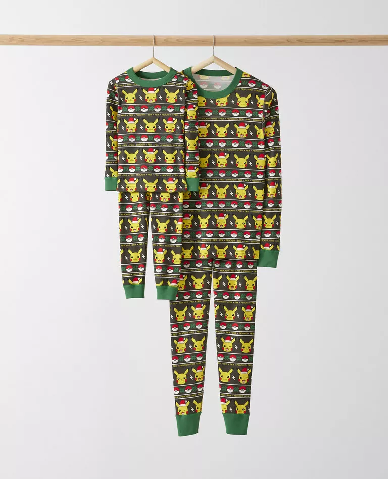 Pokemon christmas 2024 pajamas family