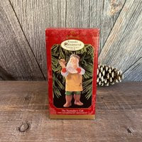 Vintage Santa Christmas Ornament {Hallmark Keepsake Collector Club Membership Holiday} Toymaker's Gift Holiday Decoration | Etsy (US)
