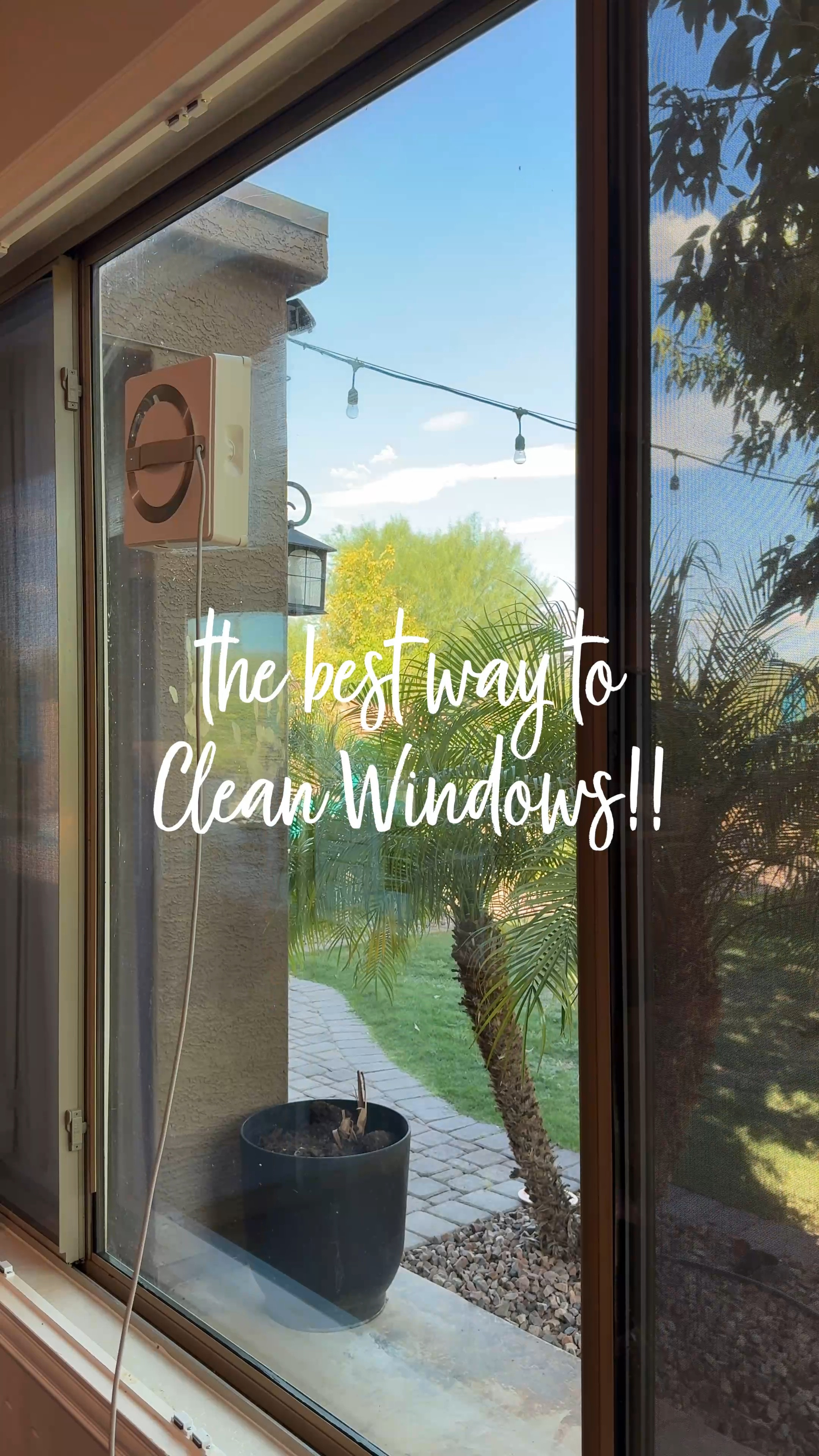 I originally thought we would use this window cleaning robot to mainly clean the super tall windows that we can’t clean ourselves (this would save us $$ from not having to hire someone to professionally clean them) However, we’ve found the window cleaner to do such a great job & be so convenient, that we’ve just been going around the house, letting it clean all of our windows!! ✨

A few things we LOVE about this robot window cleaner :

1. Cleans with just water
2. Has great suction - so you set it & forget it
3. It’s VERY thorough & cleans really well
4. Goes edge to edge - no spots are missed
5. Self contained with a compact storage case
6. It’s portable, due to the battery in the case
7. Has a power retractable cord
8. The pads are washable & reusable
9. Reaches windows you can’t otherwise reach
10. Cleans inside & outside windows

I’ve been loving this robot window cleaner, and I’m so impressed with how well it does on our windows… including hand prints, water spots & all the dog + cat nose prints we constantly have on our glass. If you have tall windows that require hiring someone to come clean them, this will pay for itself so quickly!! And if you don’t have two story windows to clean, it will be able to save you so much time!! You’re going to love this 😍

#LTKHome #LTKSaleAlert #LTKVideo