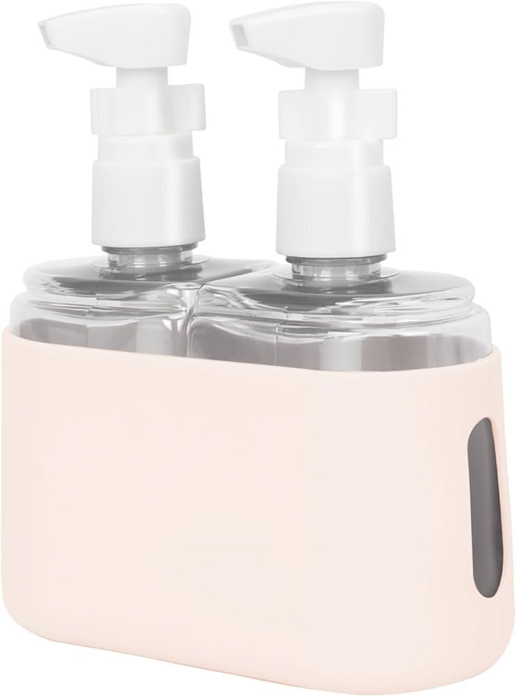 Travel Bottles Leak Proof, 2 in 1 Travel Containers for Toiletries, Refillable Plastic Bottles wi... | Amazon (US)