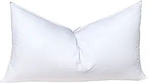 Pillowflex Synthetic Down Pillow Insert - 21x37 Down Alternative Pillow, Ultra Soft Body Pillow, ... | Amazon (US)