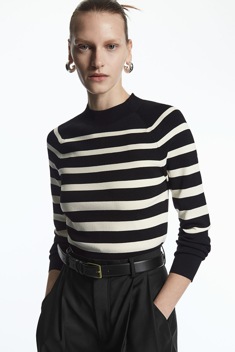 CLASSIC LEATHER BELT - BLACK - Belts - COS | COS (US)