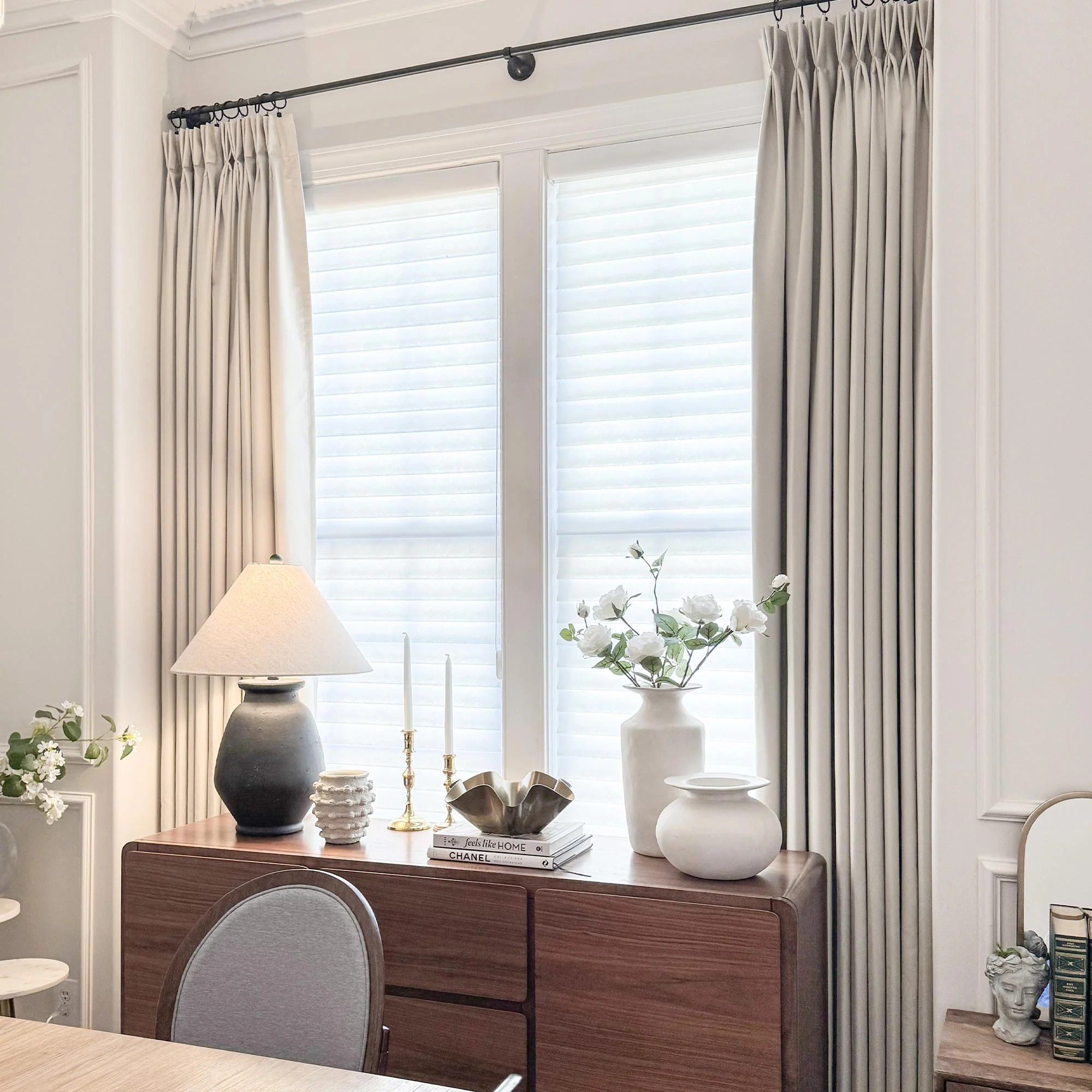 Martin Delicate Linen Cross-texture Curtains | Curtarra