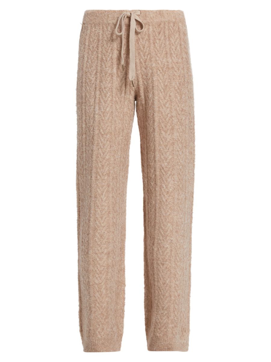 Cable-Knit Drawstring Sweatpants | Saks Fifth Avenue